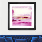Dawn to Dusk by Lanie Loreth on GIANT ART - pink abstract