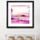 Dawn to Dusk by Lanie Loreth on GIANT ART - pink abstract