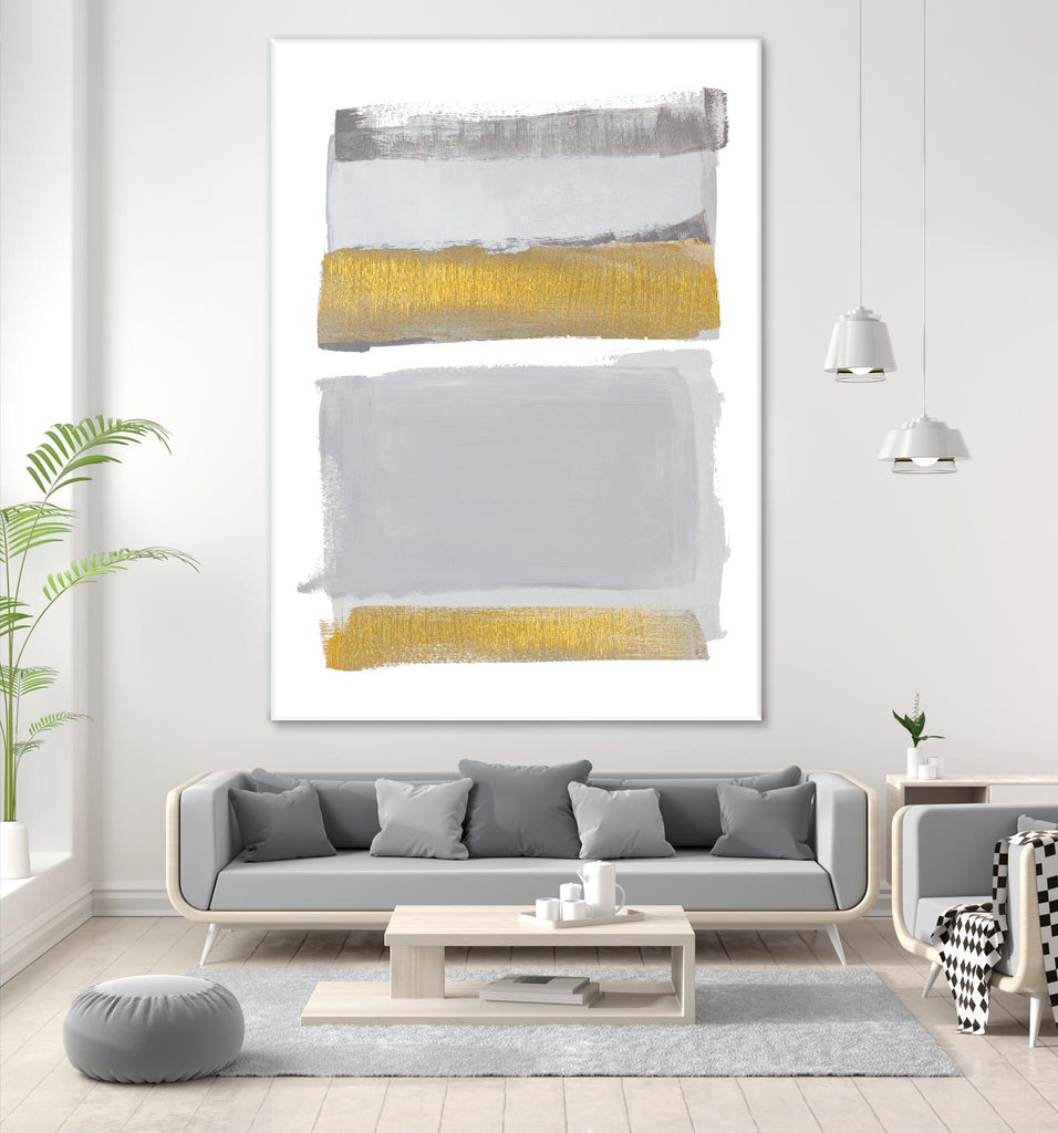 World of Golden Gray by Lanie Loreth on GIANT ART - multi abstract