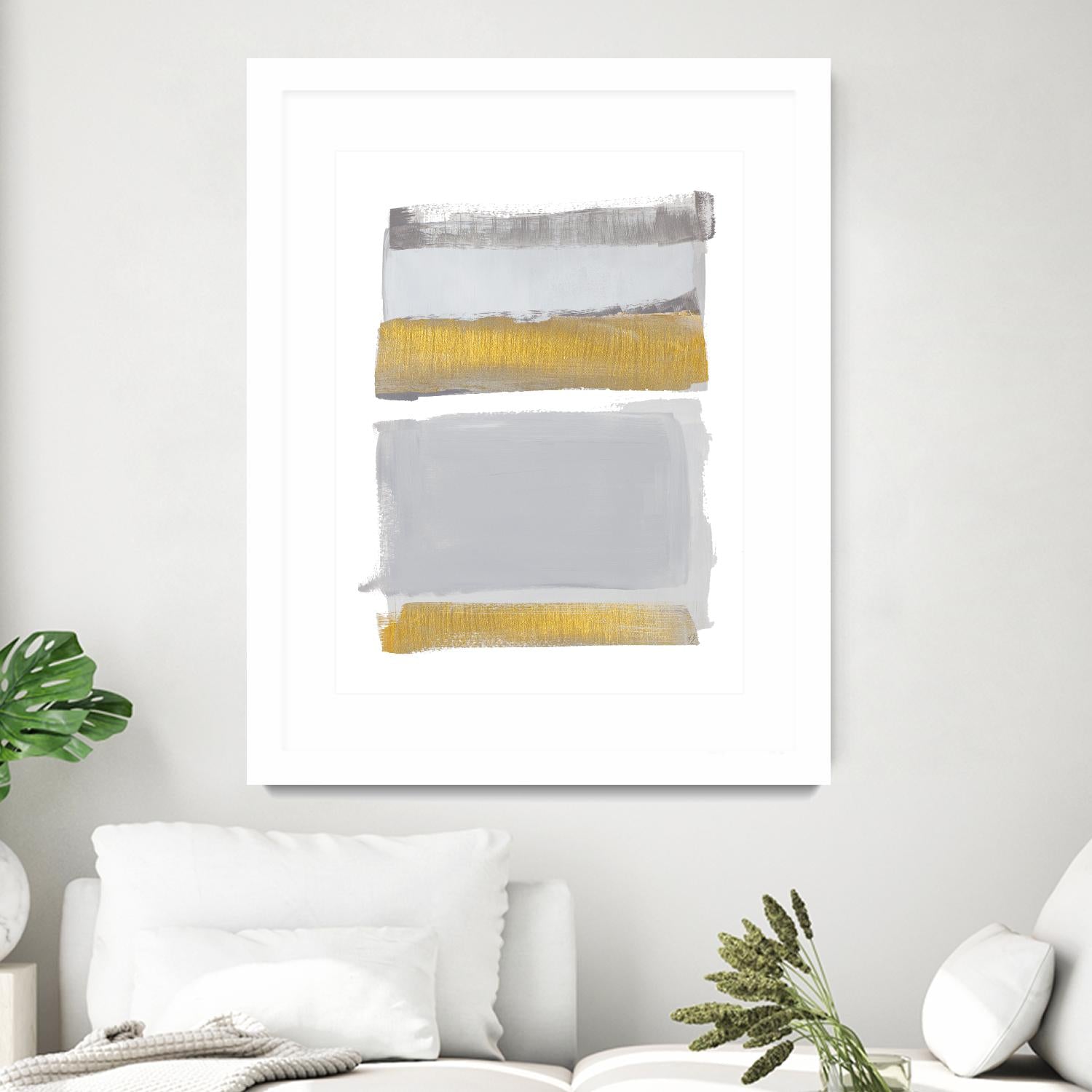World of Golden Gray by Lanie Loreth on GIANT ART - multi abstract