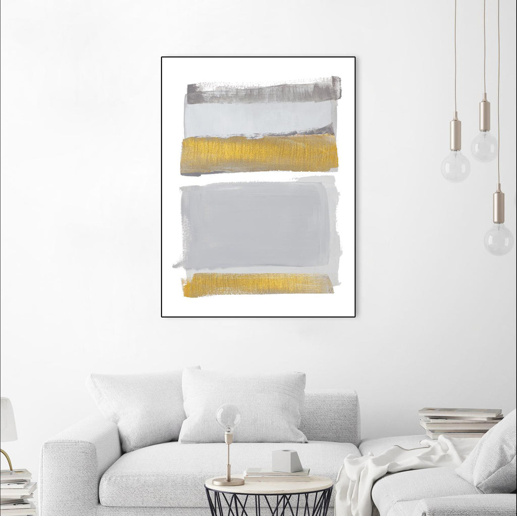 World of Golden Gray by Lanie Loreth on GIANT ART - multi abstract