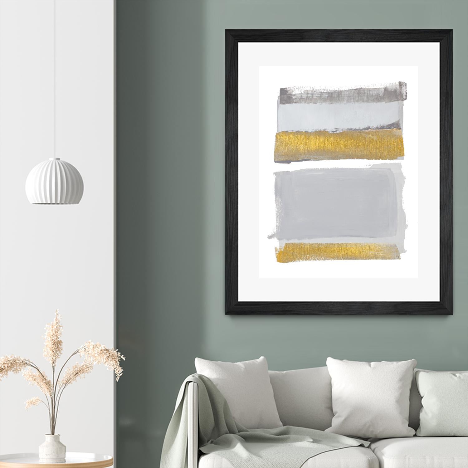 World of Golden Gray by Lanie Loreth on GIANT ART - multi abstract