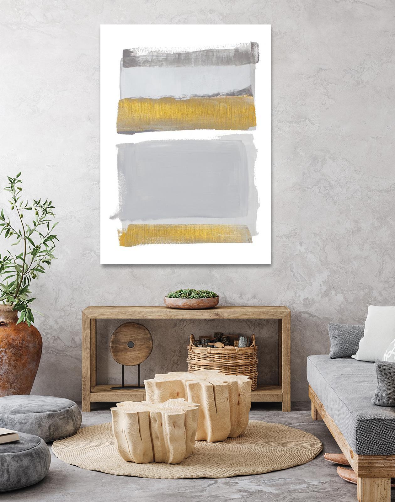 World of Golden Gray by Lanie Loreth on GIANT ART - multi abstract