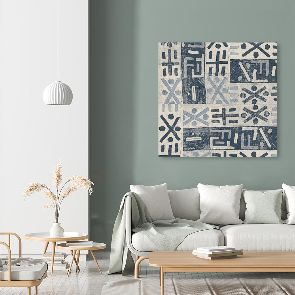 Neutral Mudcloth Pattern by Nicholas Biscardi on GIANT ART - pattern abstract