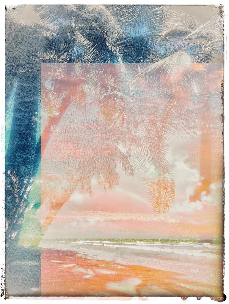 Retro Palms par Acosta sur GIANT ART - multi photographie