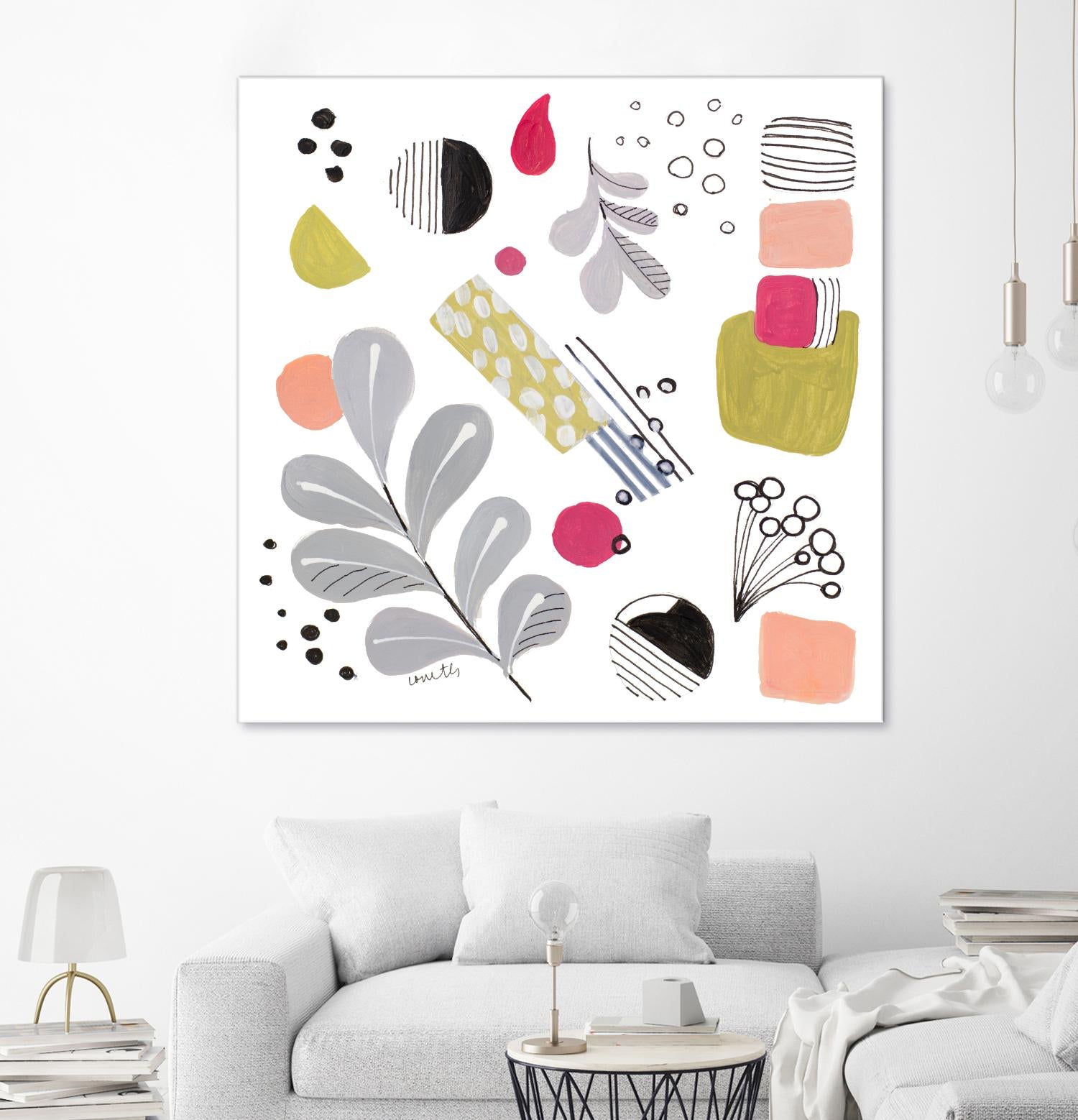 Mother Nature I by lanie Loreth on GIANT ART - multi leaves