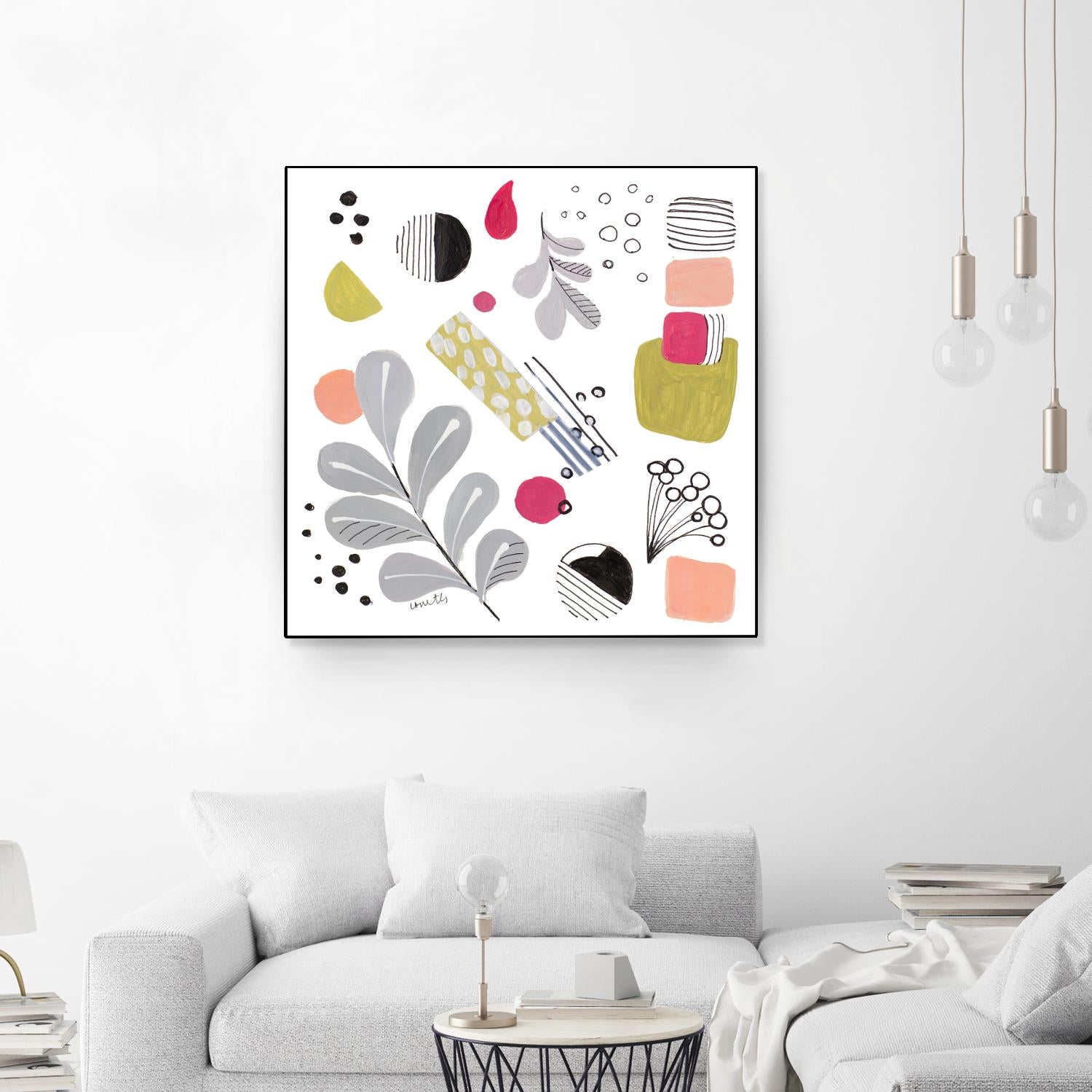 Mother Nature I by lanie Loreth on GIANT ART - multi leaves