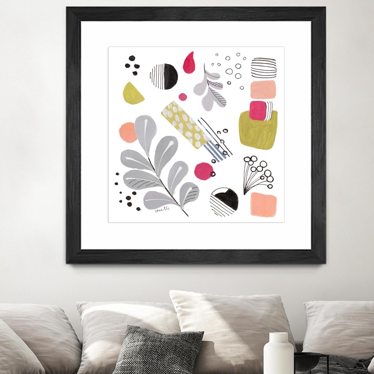 Mother Nature I by lanie Loreth on GIANT ART - multi leaves