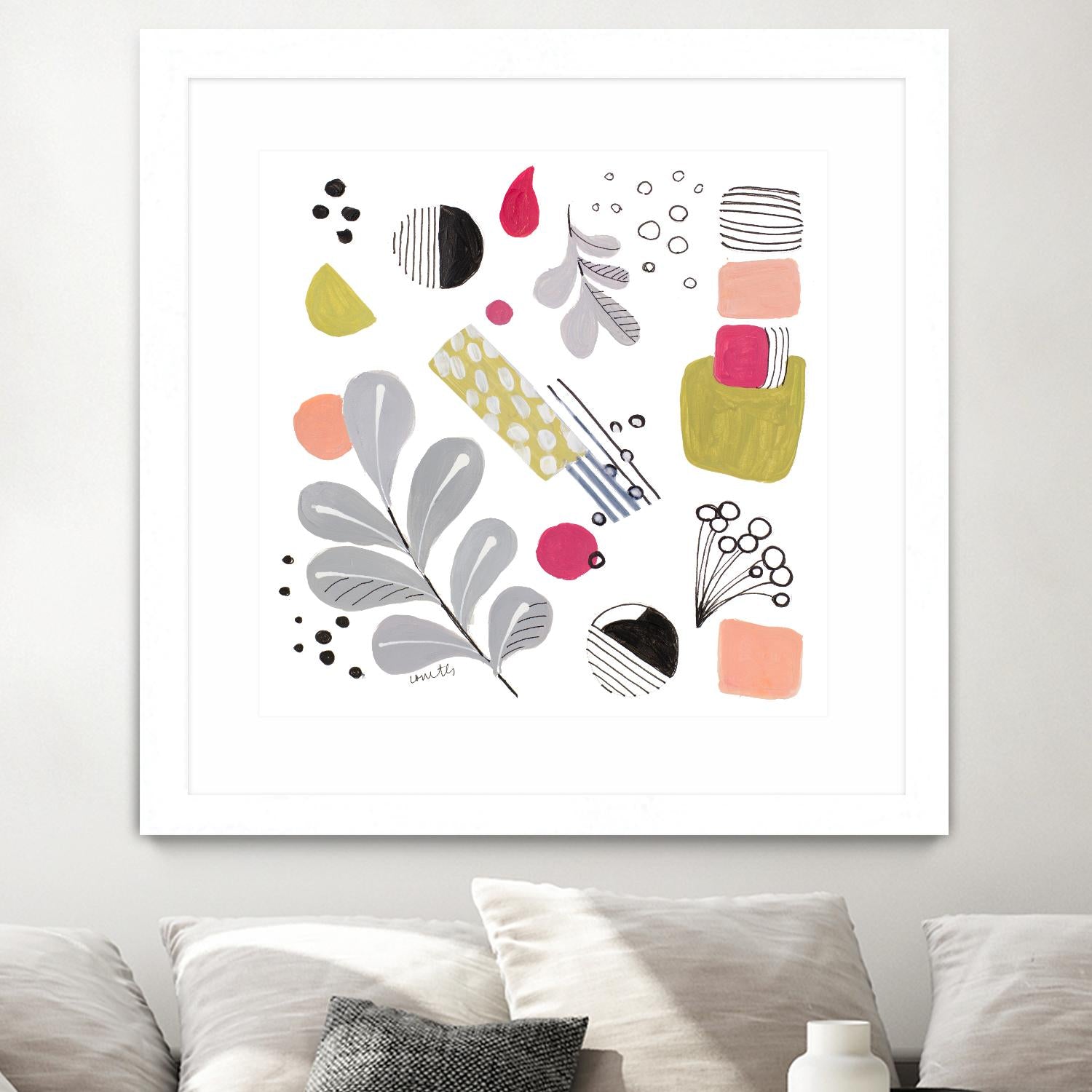 Mother Nature I by lanie Loreth on GIANT ART - multi leaves