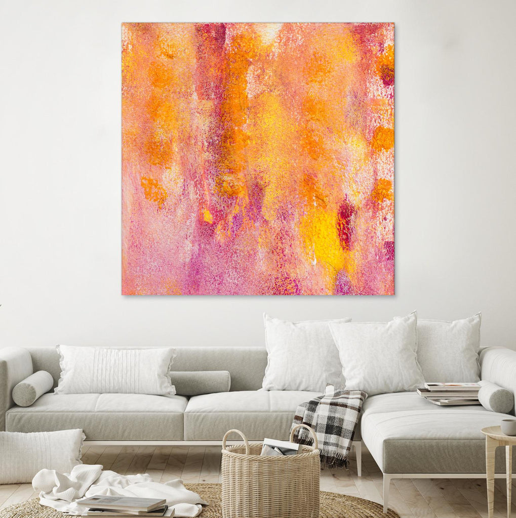 Pink Abstract I by Lanie Loreth on GIANT ART - pink abstract