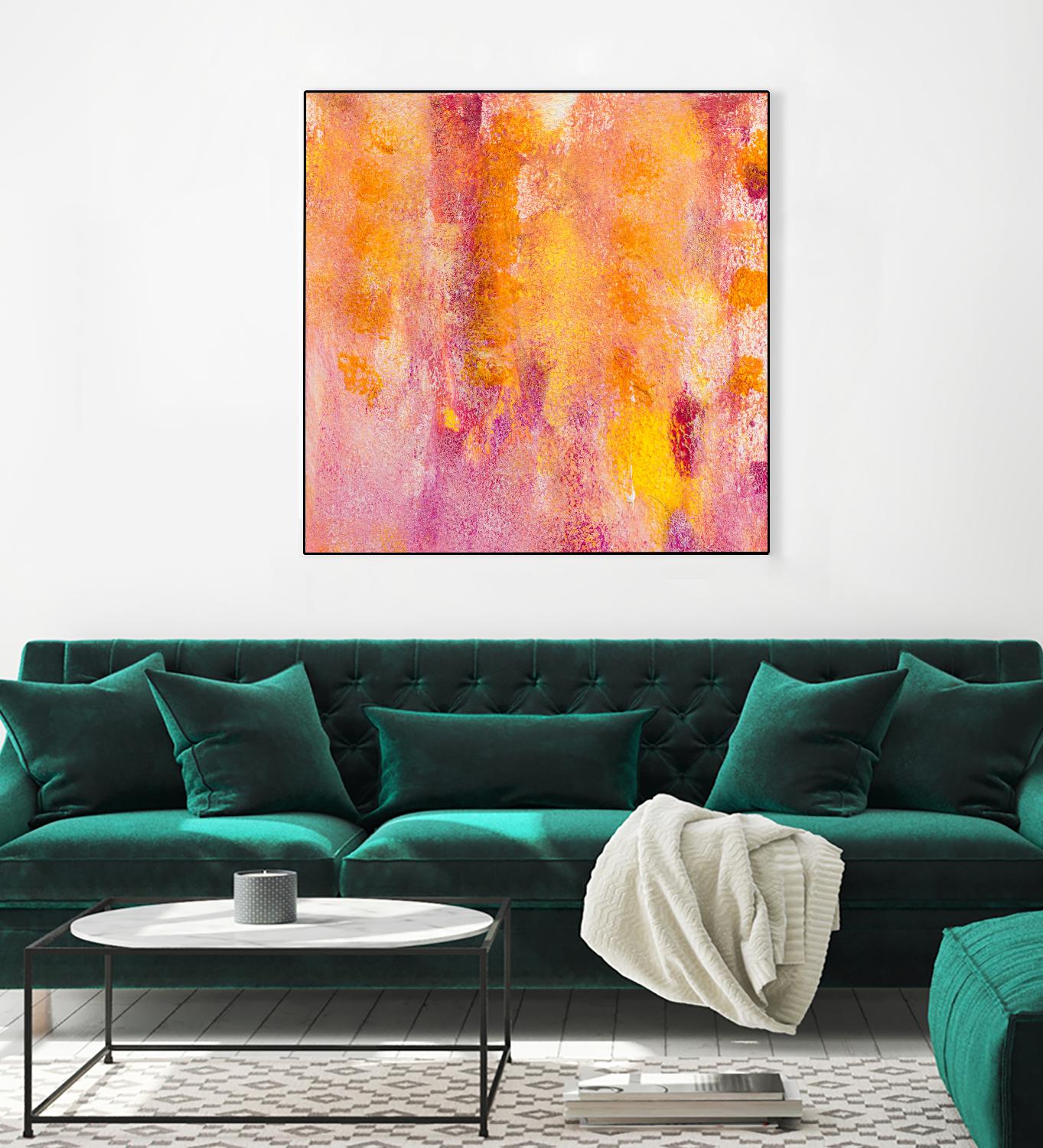 Pink Abstract I by Lanie Loreth on GIANT ART - pink abstract