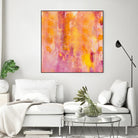 Pink Abstract I by Lanie Loreth on GIANT ART - pink abstract