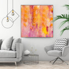 Pink Abstract I by Lanie Loreth on GIANT ART - pink abstract