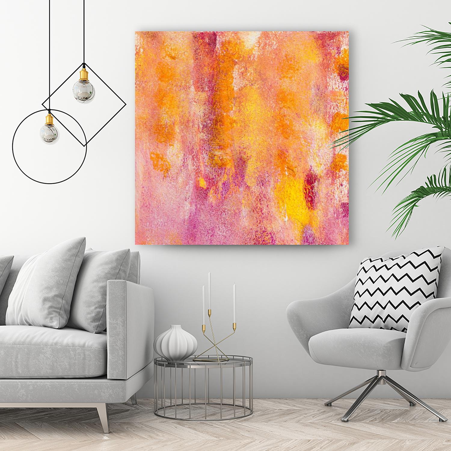 Pink Abstract I by Lanie Loreth on GIANT ART - pink abstract