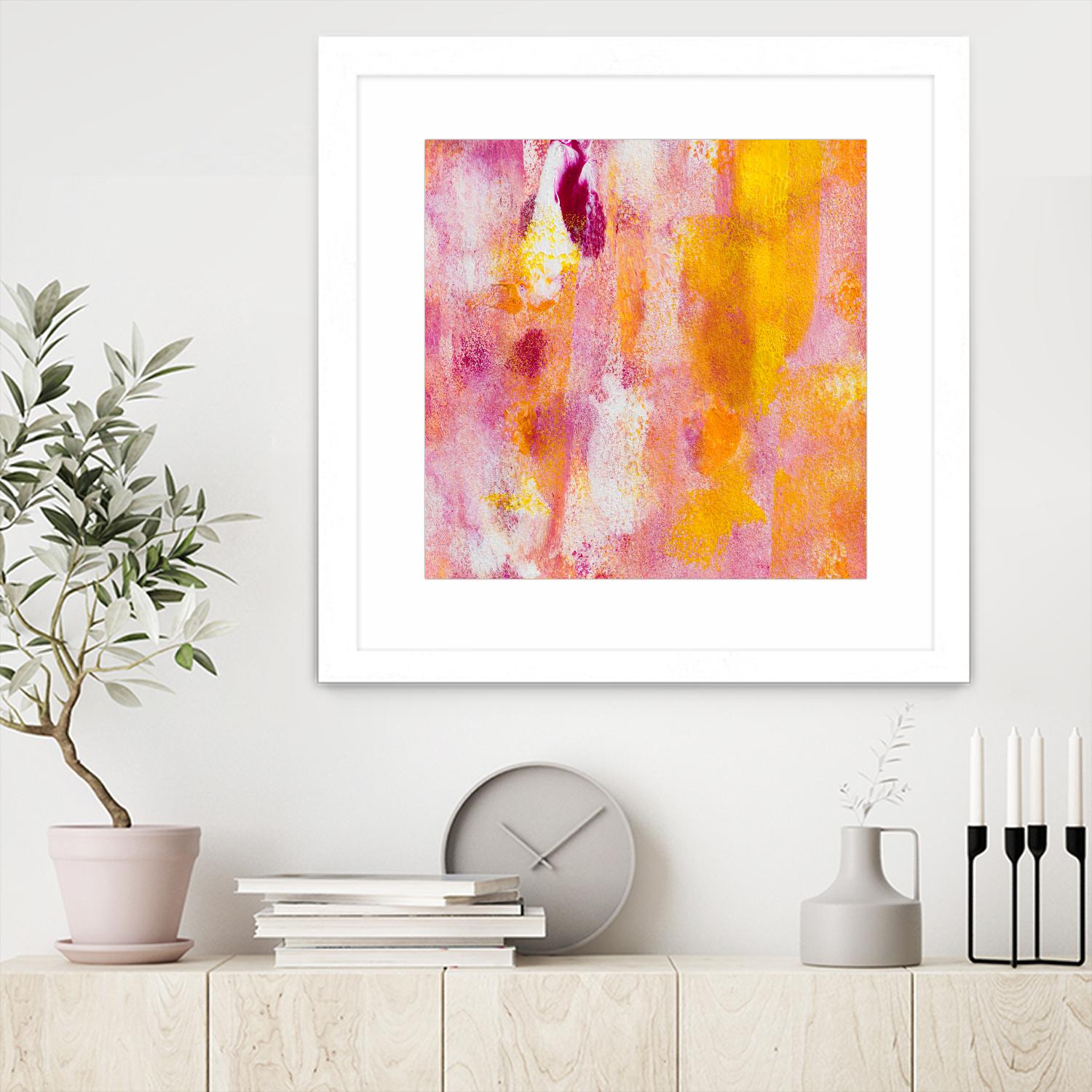 Pink Abstract II by Lanie Loreth on GIANT ART - pink abstract