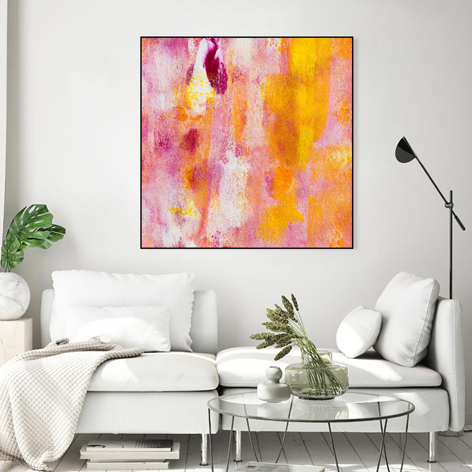 Pink Abstract II by Lanie Loreth on GIANT ART - pink abstract