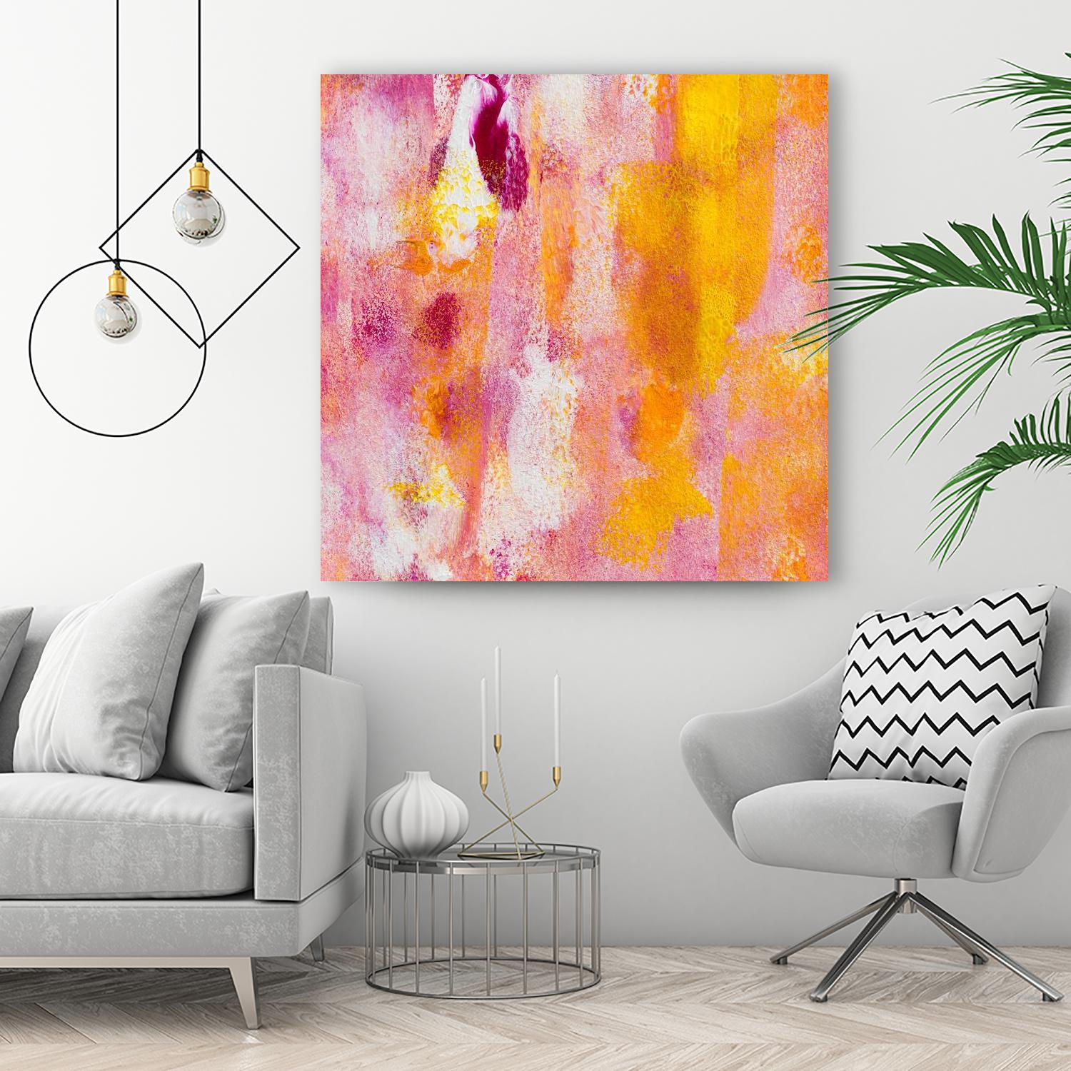 Pink Abstract II by Lanie Loreth on GIANT ART - pink abstract