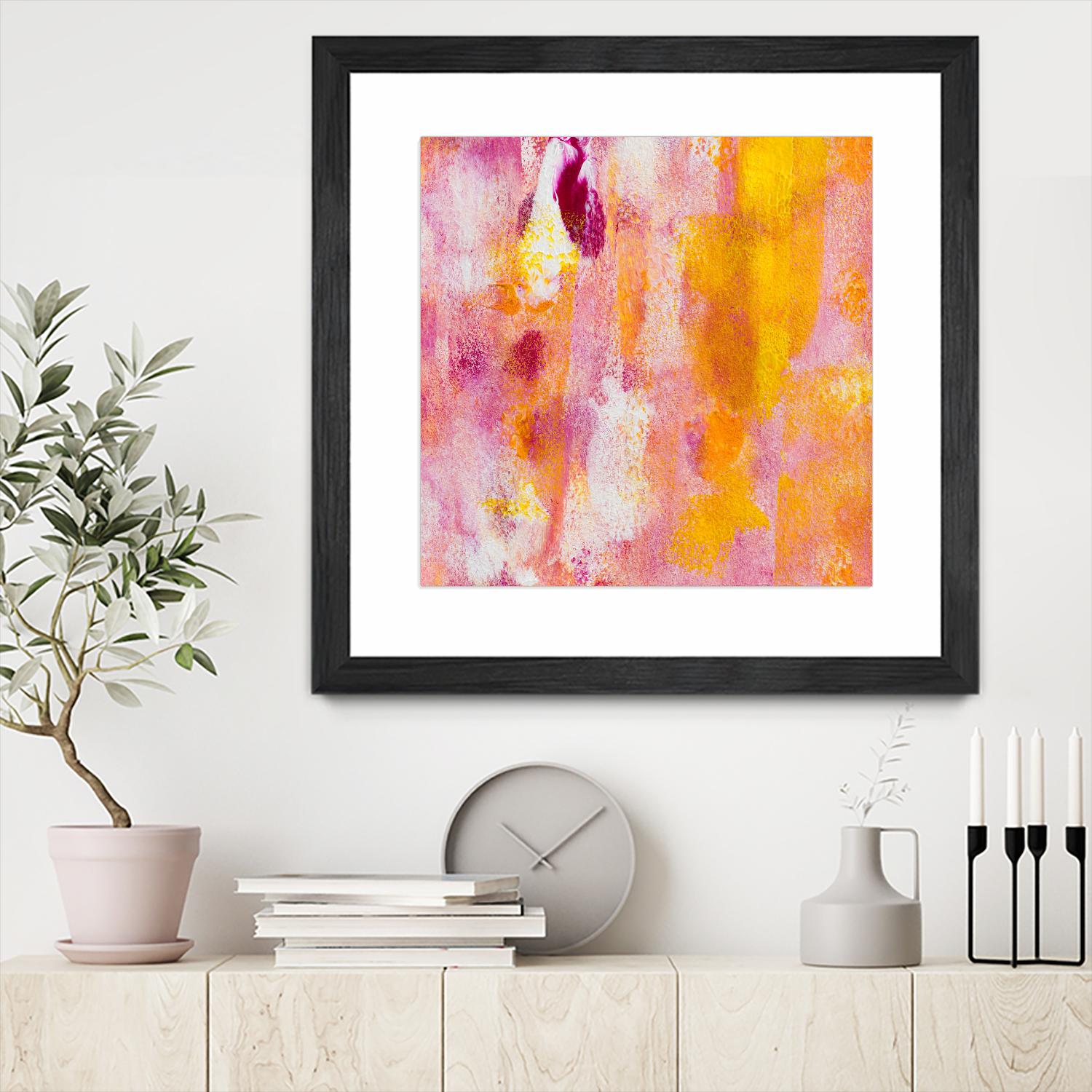 Pink Abstract II by Lanie Loreth on GIANT ART - pink abstract