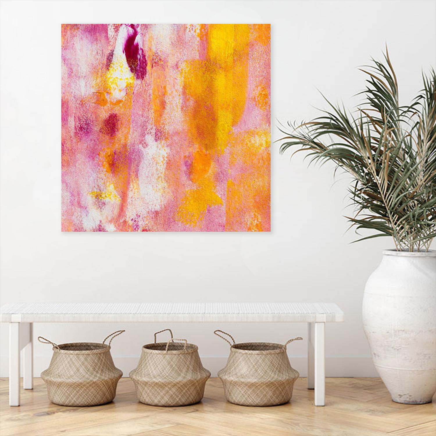 Pink Abstract II by Lanie Loreth on GIANT ART - pink abstract