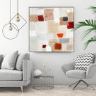 A Cool Moment in Time I by Lanie Loreth on GIANT ART - white abstract