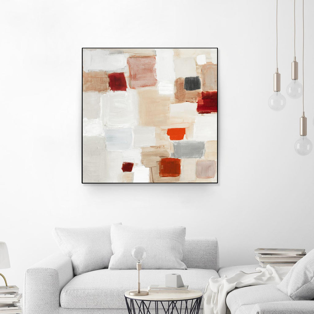 A Cool Moment in Time I by Lanie Loreth on GIANT ART - white abstract