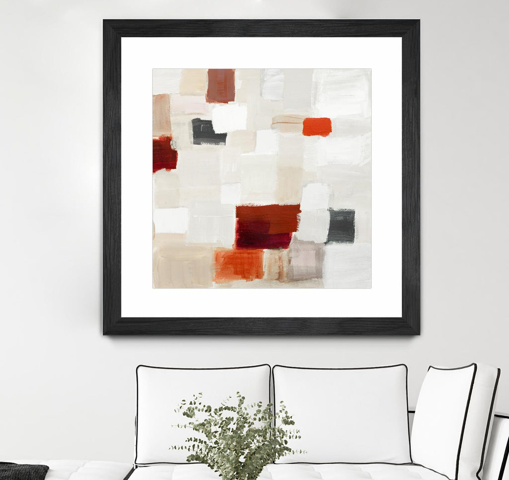 A Cool Moment in Time II de Lanie Loreth sur GIANT ART - multi abstract