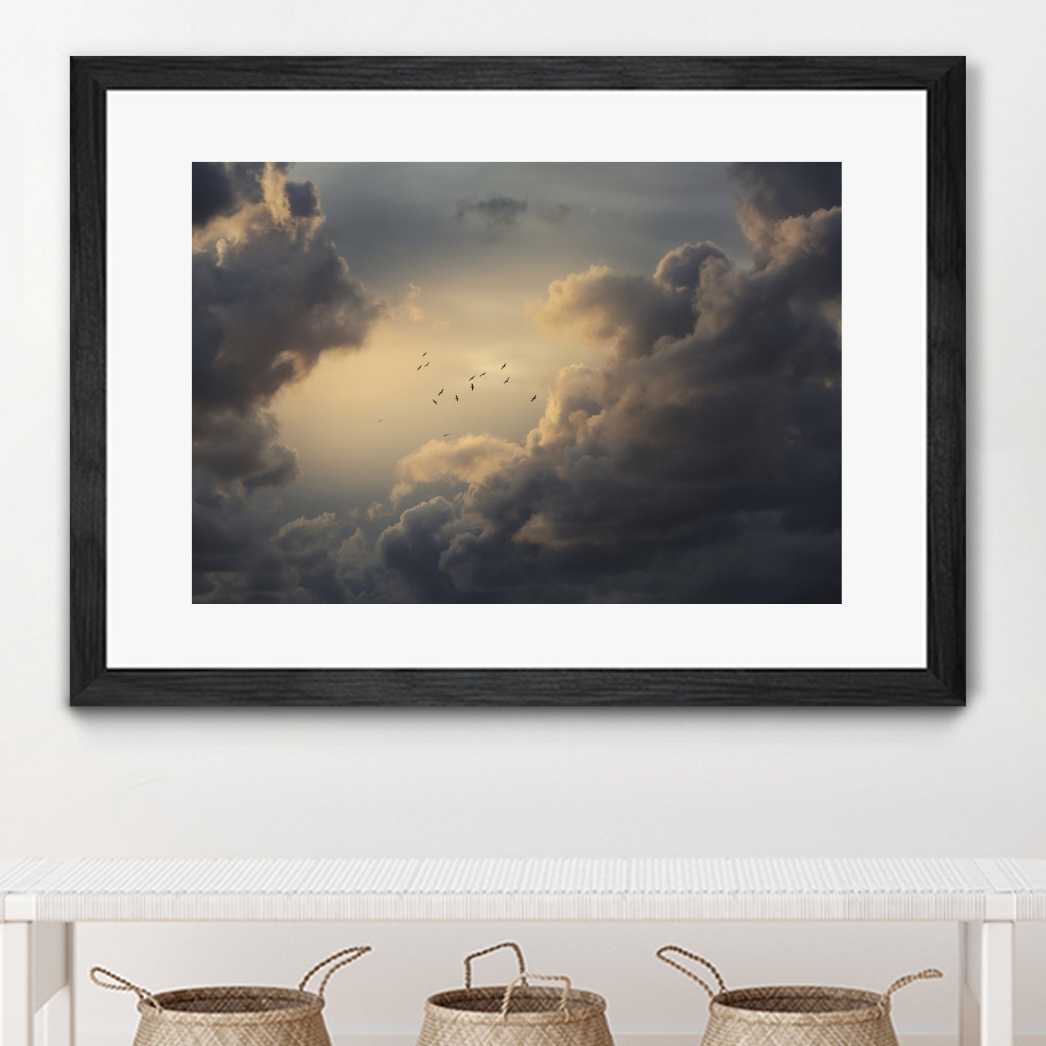 Soaring High Above by Thomas Tepstad Berge on GIANT ART - clouds photography clouds