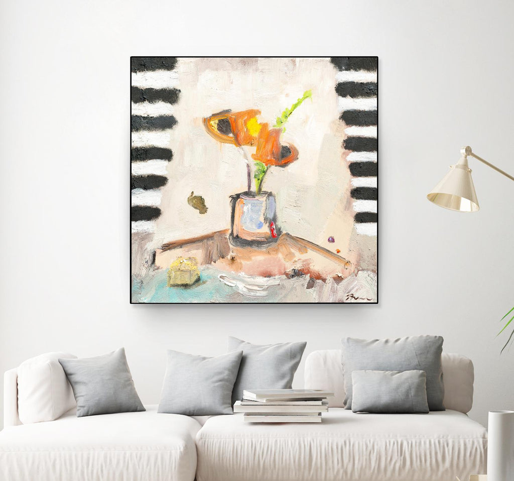 Check Mate by Bradford Brenner on GIANT ART - neutrals floral & still life