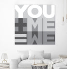 You Me We I by Parker Jones on GIANT ART - white contemporary