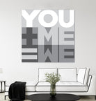 You Me We I by Parker Jones on GIANT ART - white contemporary