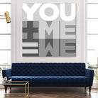 You Me We I by Parker Jones on GIANT ART - white contemporary