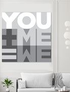 You Me We I by Parker Jones on GIANT ART - white contemporary