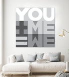 You Me We I by Parker Jones on GIANT ART - white contemporary