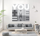 You Me We I by Parker Jones on GIANT ART - white contemporary
