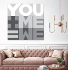 You Me We I by Parker Jones on GIANT ART - white contemporary