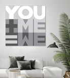 You Me We I by Parker Jones on GIANT ART - white contemporary