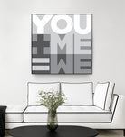 You Me We I by Parker Jones on GIANT ART - white contemporary