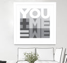 You Me We I by Parker Jones on GIANT ART - white contemporary