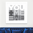 You Me We I by Parker Jones on GIANT ART - white contemporary