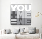 You Me We I by Parker Jones on GIANT ART - white contemporary