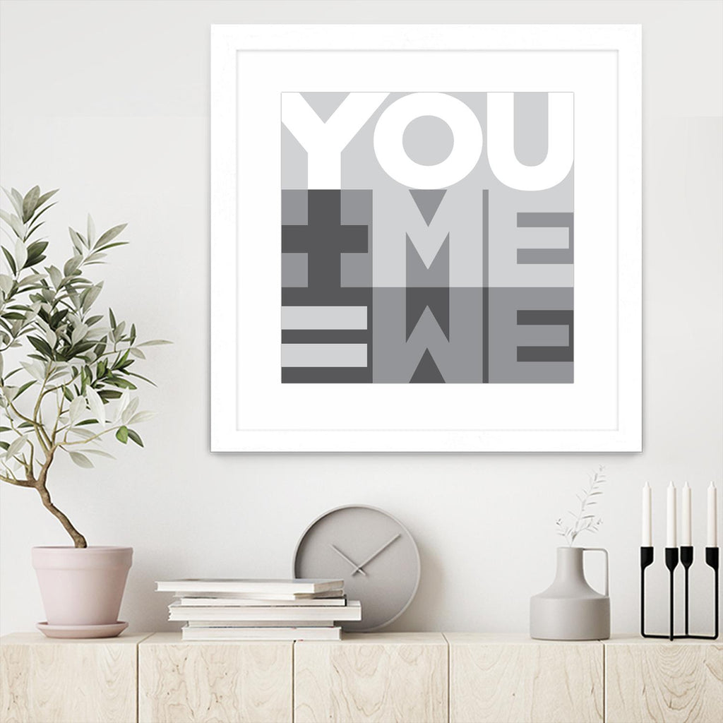 You Me We I by Parker Jones on GIANT ART - white contemporary