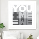 You Me We I by Parker Jones on GIANT ART - white contemporary