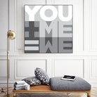 You Me We I by Parker Jones on GIANT ART - white contemporary