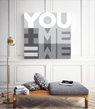 You Me We I by Parker Jones on GIANT ART - white contemporary
