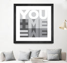 You Me We I by Parker Jones on GIANT ART - white contemporary