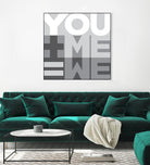 You Me We I by Parker Jones on GIANT ART - white contemporary