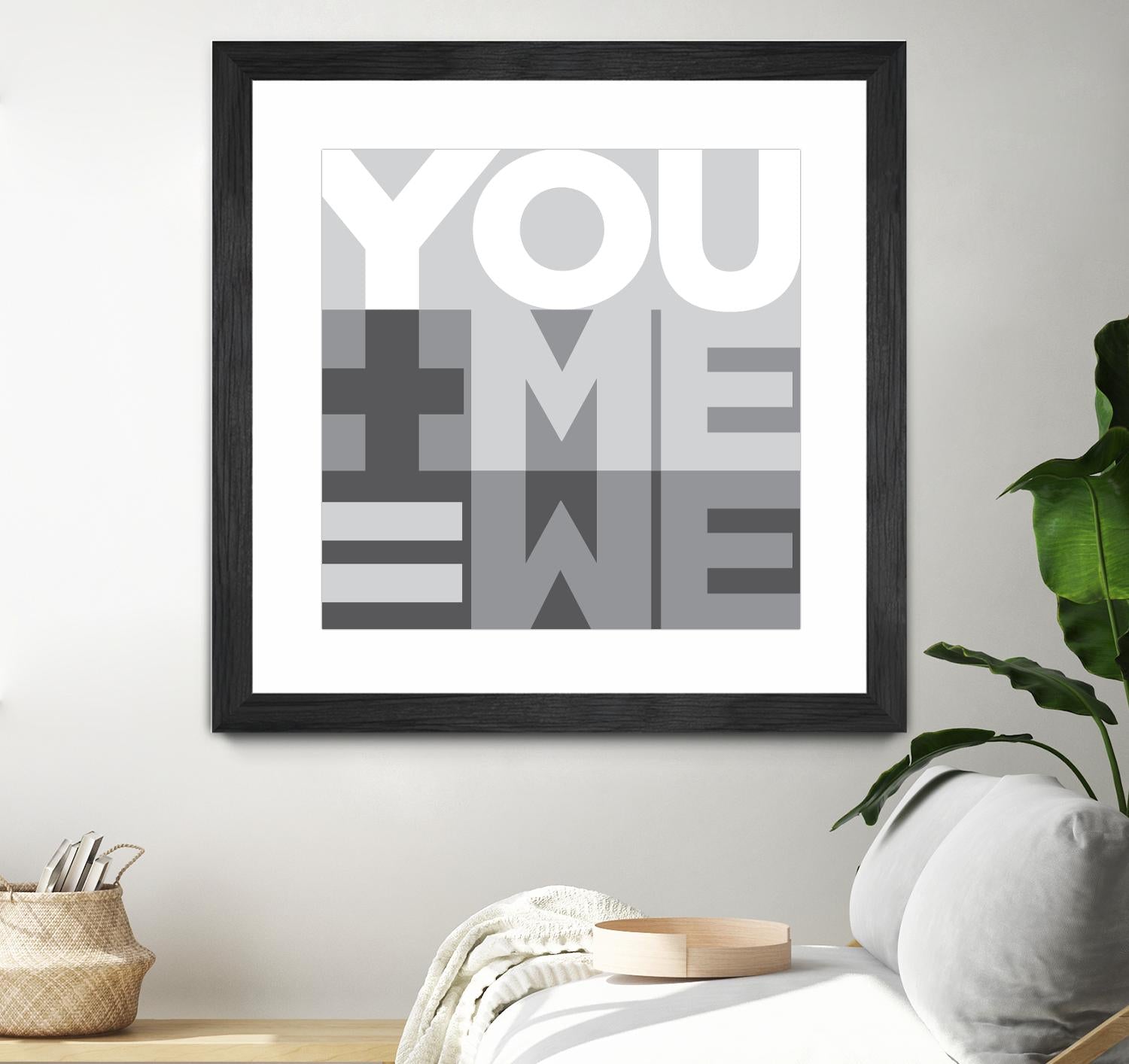 You Me We I by Parker Jones on GIANT ART - white contemporary