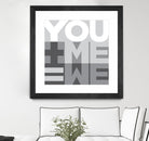 You Me We I by Parker Jones on GIANT ART - white contemporary