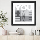 You Me We I by Parker Jones on GIANT ART - white contemporary
