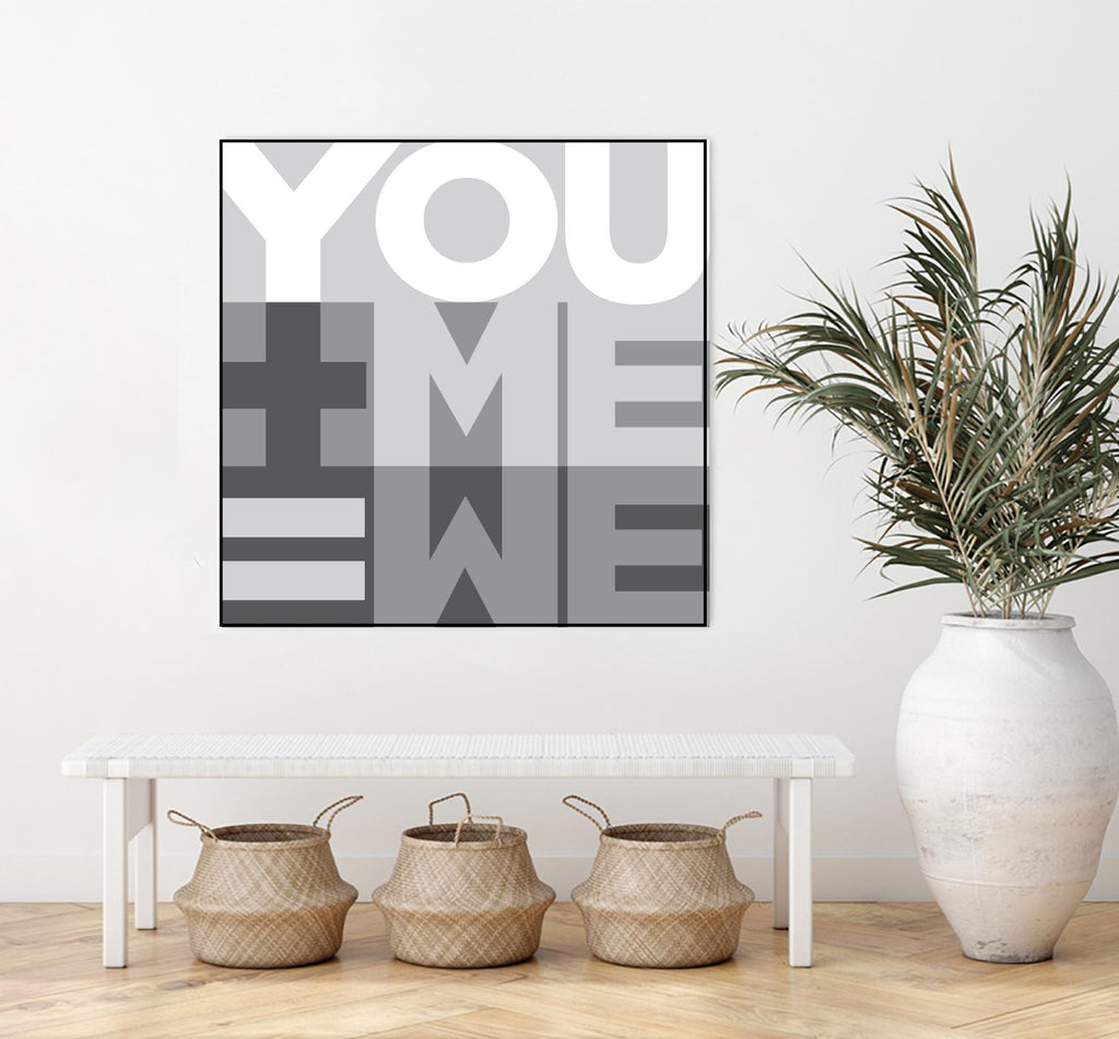 You Me We I by Parker Jones on GIANT ART - white contemporary